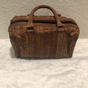 Vintage Saldana  Genuine Reptile  Leather Bag